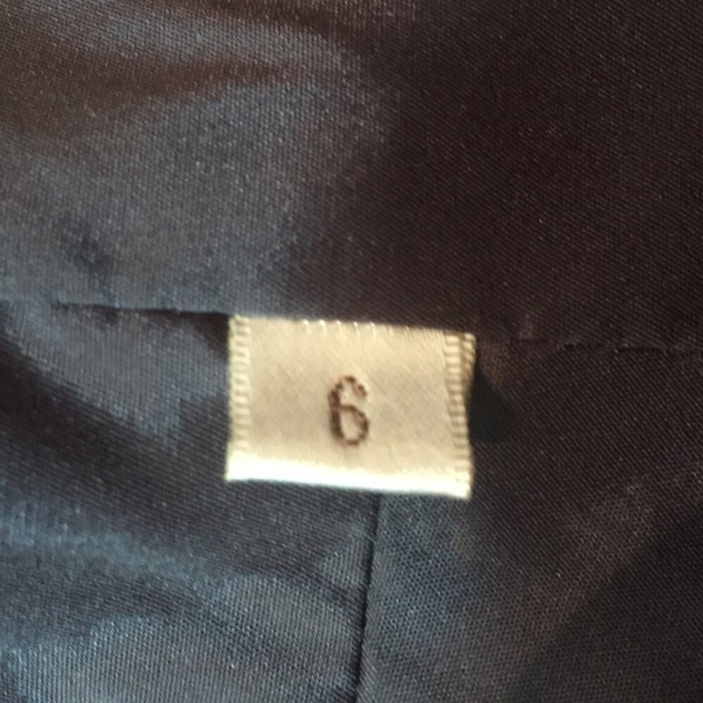 Doncaster Chocolate Brown Fitted Blazer Jacket Button Close Size 6 - Picture 8 of 8